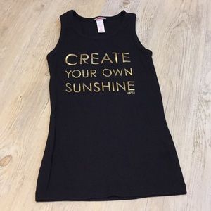 Justice tank top